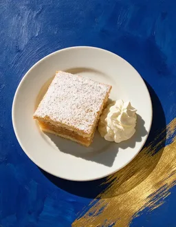 Szarlotka z lodami